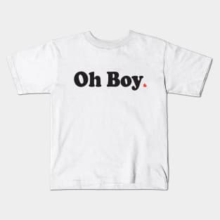 Oh Boy Im In Love, Red Heart BoomBoomInk Kids T-Shirt